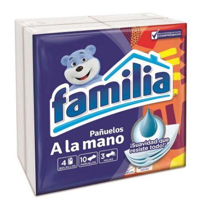  Pañuelo Facial FAMILIA  4 paquetes363264