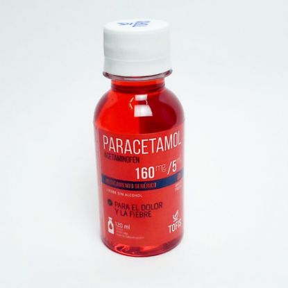  Analgésico PARACETAMOL 160 mg Jarabe 120 ml363634