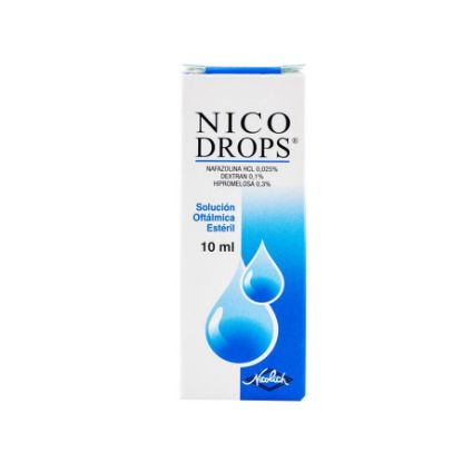  NICO DROPS 0,025 g ECUAQUIMICA Nicolich Solución Oftálmica364233