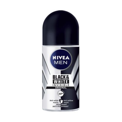  Desodorante NIVEA Men Invisible Black & White  Roll-On  50 ml364740