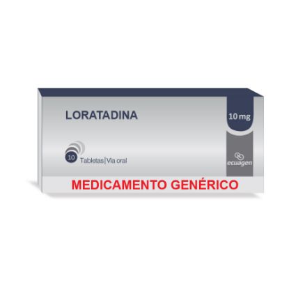  LORATADINA 10 mg ECUAGEN x 10 Tableta365075