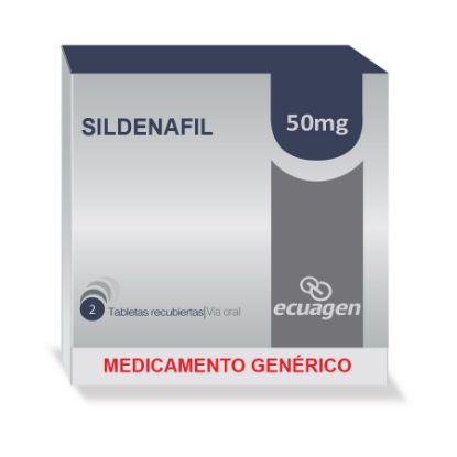  SILDENAFIL 50 mg ECUAGEN x 2 Tableta Recubierta365165