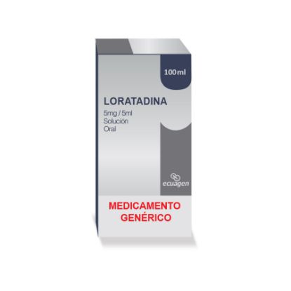  LORATADINA 0.100 g ECUAGEN Solución Oral365219