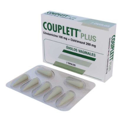  COUPLETT 100 mg x 200 mg GRUPO FARMA x 7 Óvulos366210