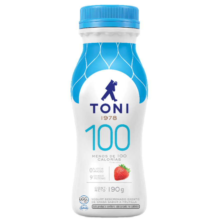 Yogurt Toni 100 Light Fresa 190 g 376864