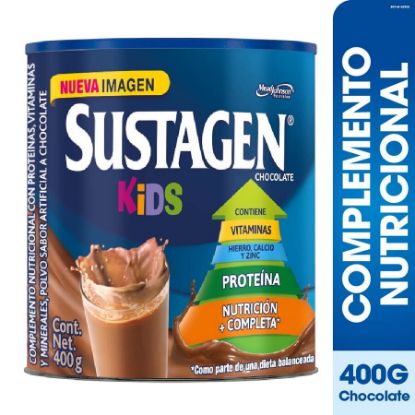 Sustagen alimento en polvo - sabor chocolate chocolate lata de 400g 405267