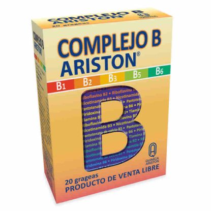 Complejo b complejo b grageas x 20 405277