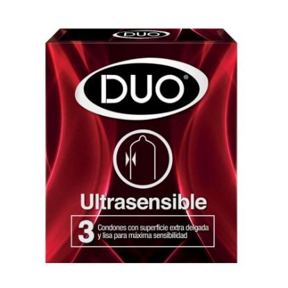 Preservativo duo estimulante  3 unidades 405488