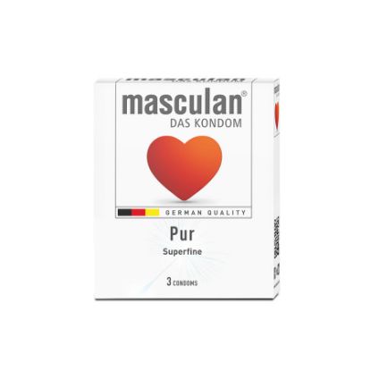 Preservativo masculan pure superfine  3 unidades 406133