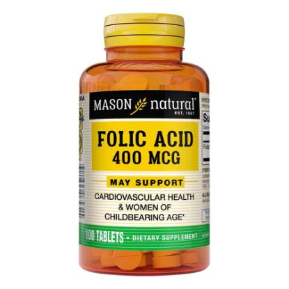 Acido folico 400 mcg tableta x 100 406386