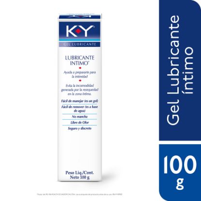 Gel lubricante k-y para resequedad vaginal 100 gr 406487