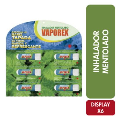 Vaporex inhalador x 6 406655
