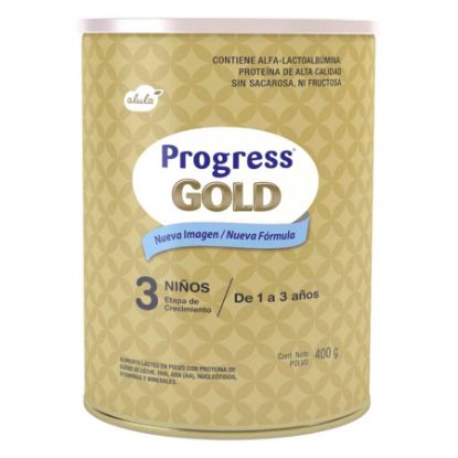 Fórmula infantil progress gold 3 alula 400 g 406708