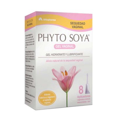 Lubricante intimos femenino phyto soya 5,025 ml gel vaginal 8 aplicadores 406765
