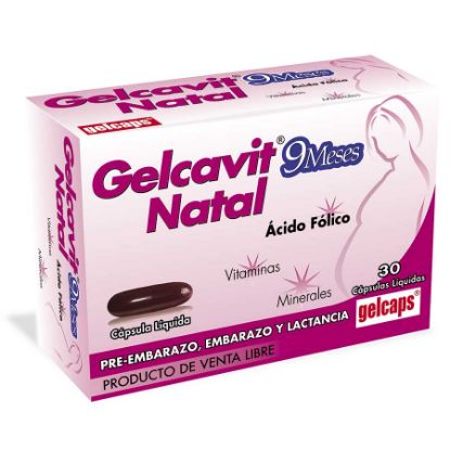 Gelcavit natal 400 mcg cápsulas blandas x 30 406908