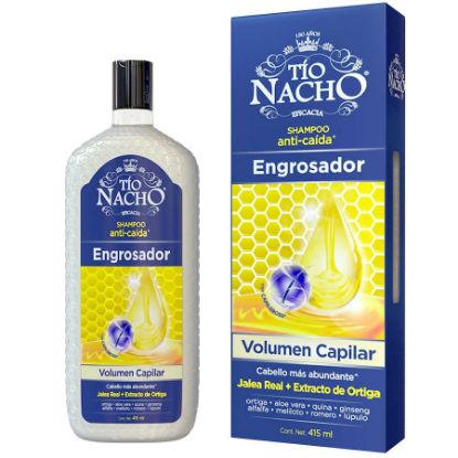 Shampoo tio nacho jalea real engrosador  415 ml 407011