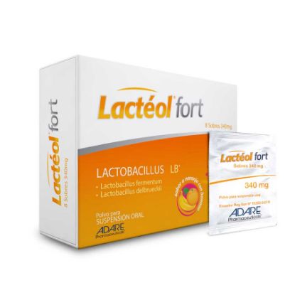 Probiótico lacteol 340 mg en polvo x 8 407097
