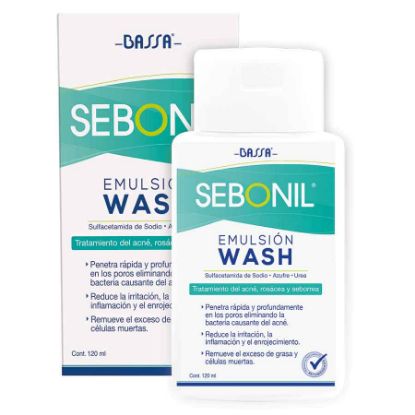 Sebonil wash emulsión  120 ml 407120