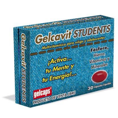 Gelcavit students cápsulas x 30 407303