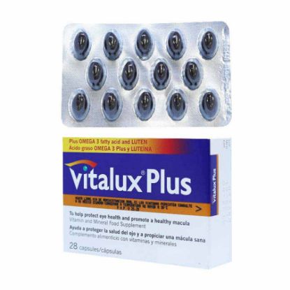 Vitalux plus omega cápsulas x 28 407624
