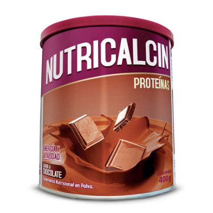 Complemento nutricional nutricalcin proteína chocolate  chocolate en polvo 400 mg 407766