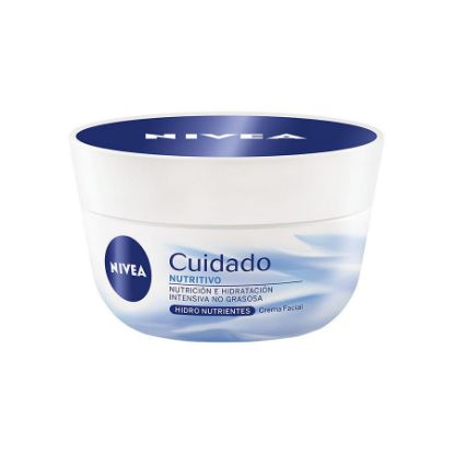 Hidratante facial nivea cuidado nutritivo en crema  100 ml 408389