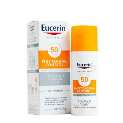 Bloqueador eucerin facial  fps 50 50 ml 408509