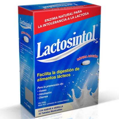 Lactosintol tableta masticable x 30 408517