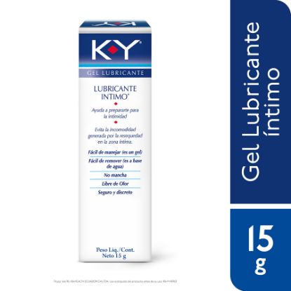 Gel lubricante k-y para resequedad vaginal 15 gr 409108
