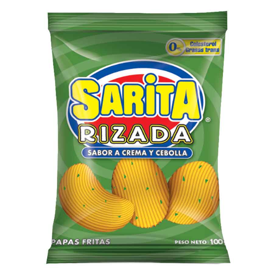 Papas sarita crema y cebolla 100 g 421180