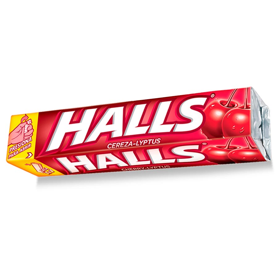 Caramelo halls en barra x 12 421193