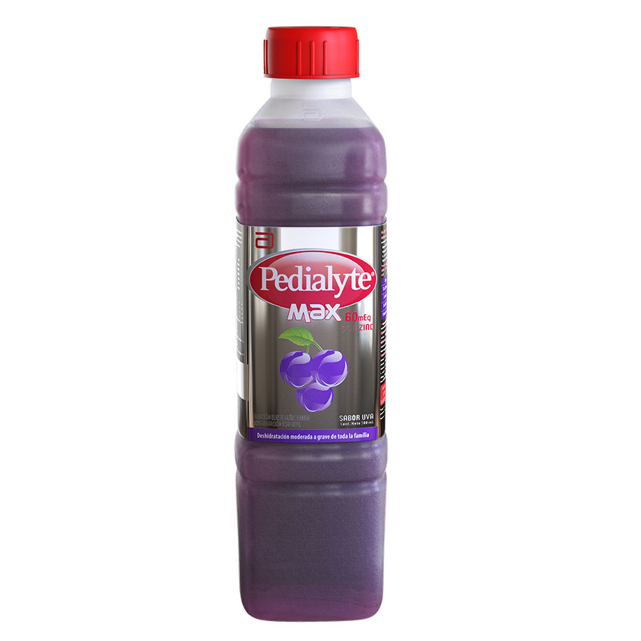 Pedialyte max 60meq uva 500 ml 422426