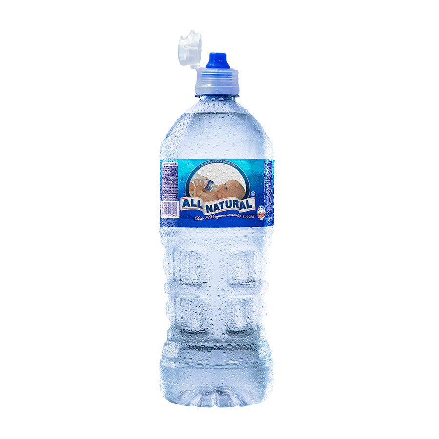 Agua all natural sin gas 1 litro 422708