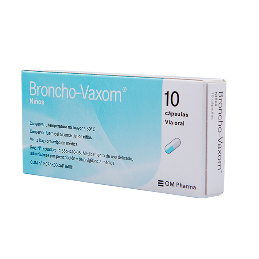 BRONCHO-VAXOM 20MG QUIFATEX REPR FARMA OM Cápsulas 425117