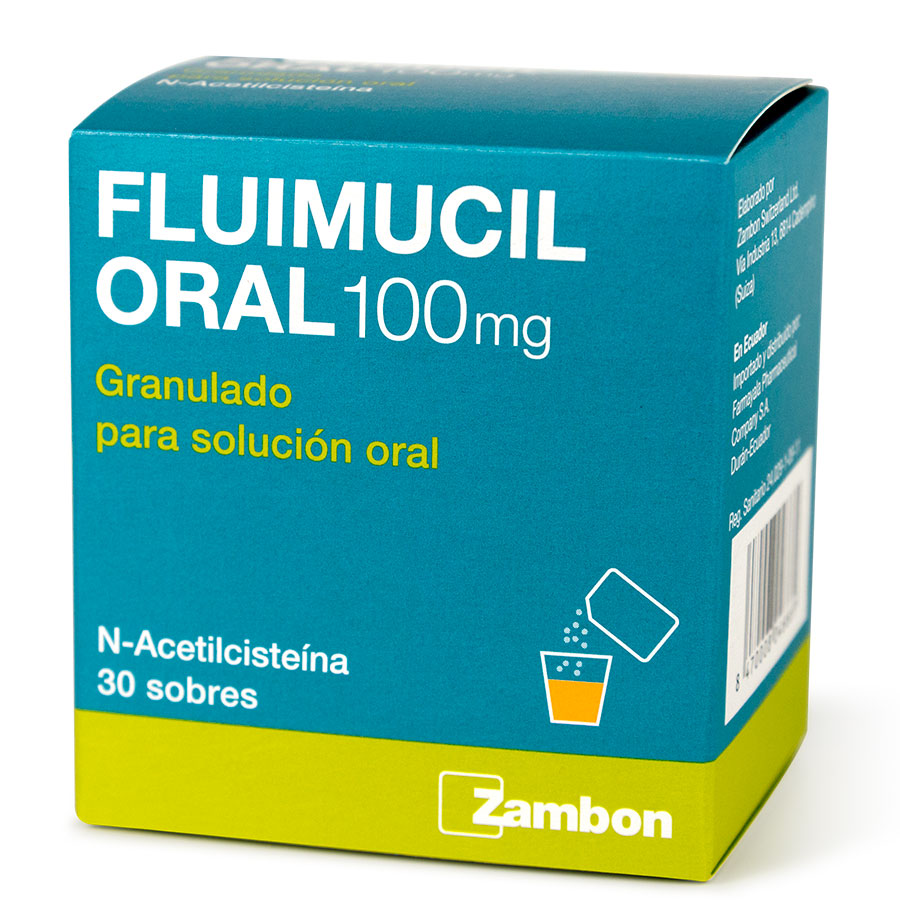  FLUIMUCIL 100 mg en Polvo x 30425124