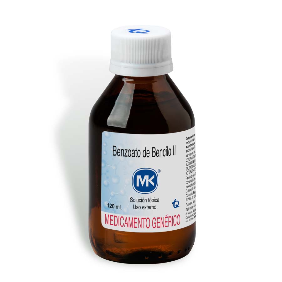 BENZOATO BENCILO 0.3% TECNOQUIMICAS - GENERICOS Solución 425167