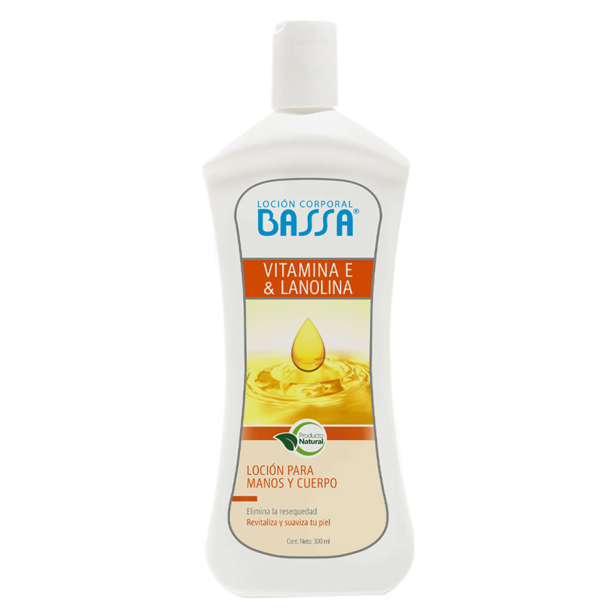  Loción de Cuerpo BASSA Vitamina E y Lanolina 300 ml425169