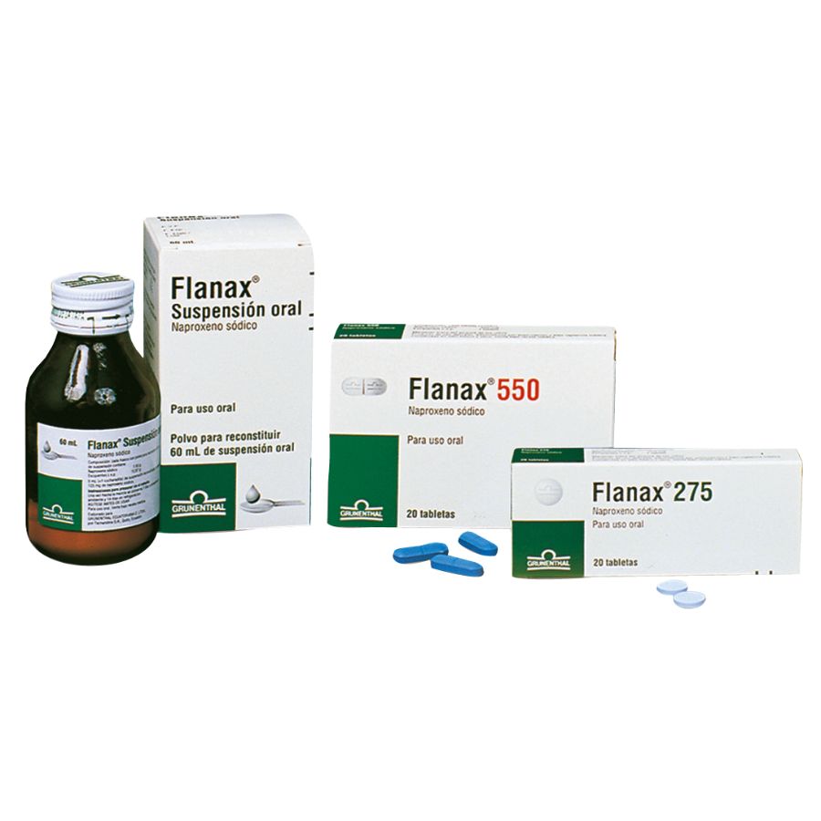  Antiinflamatorio FLANAX 275 mg Tableta x 20425180