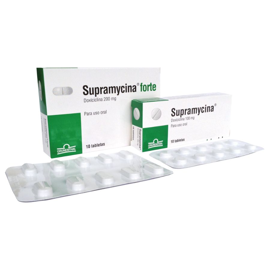 SUPRAMYCINA 100MG GRUNENTHAL Tableta 425183