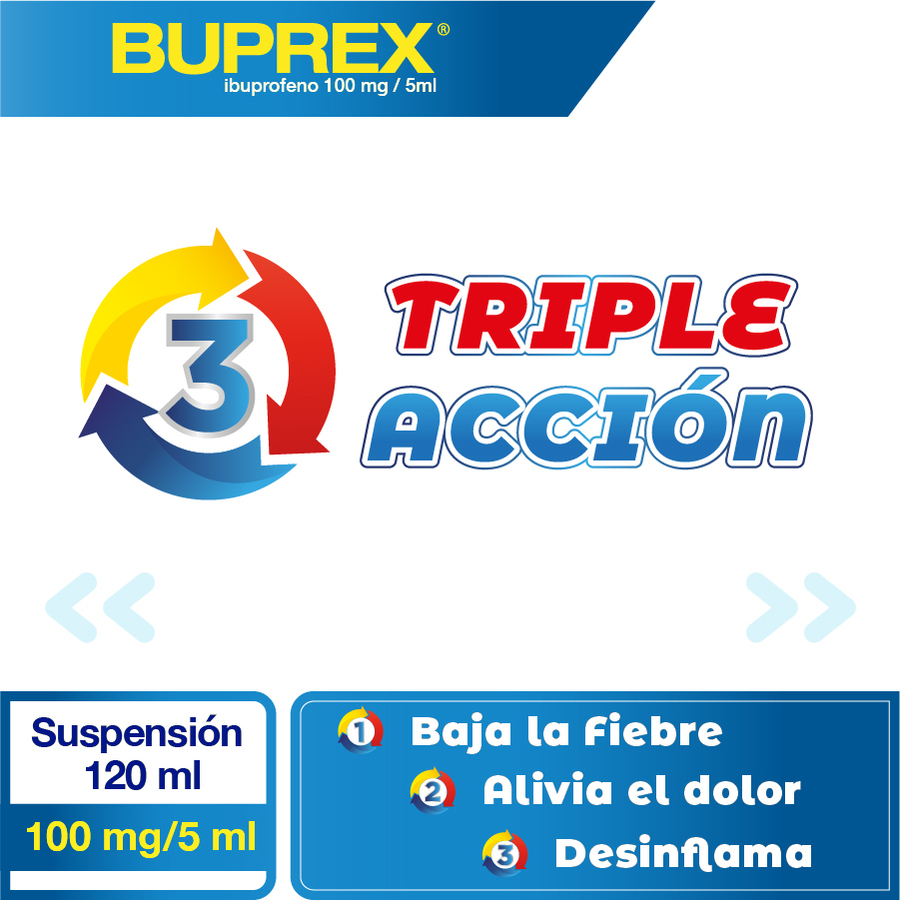  BUPREX 100 mg Suspensión 120 ml425195