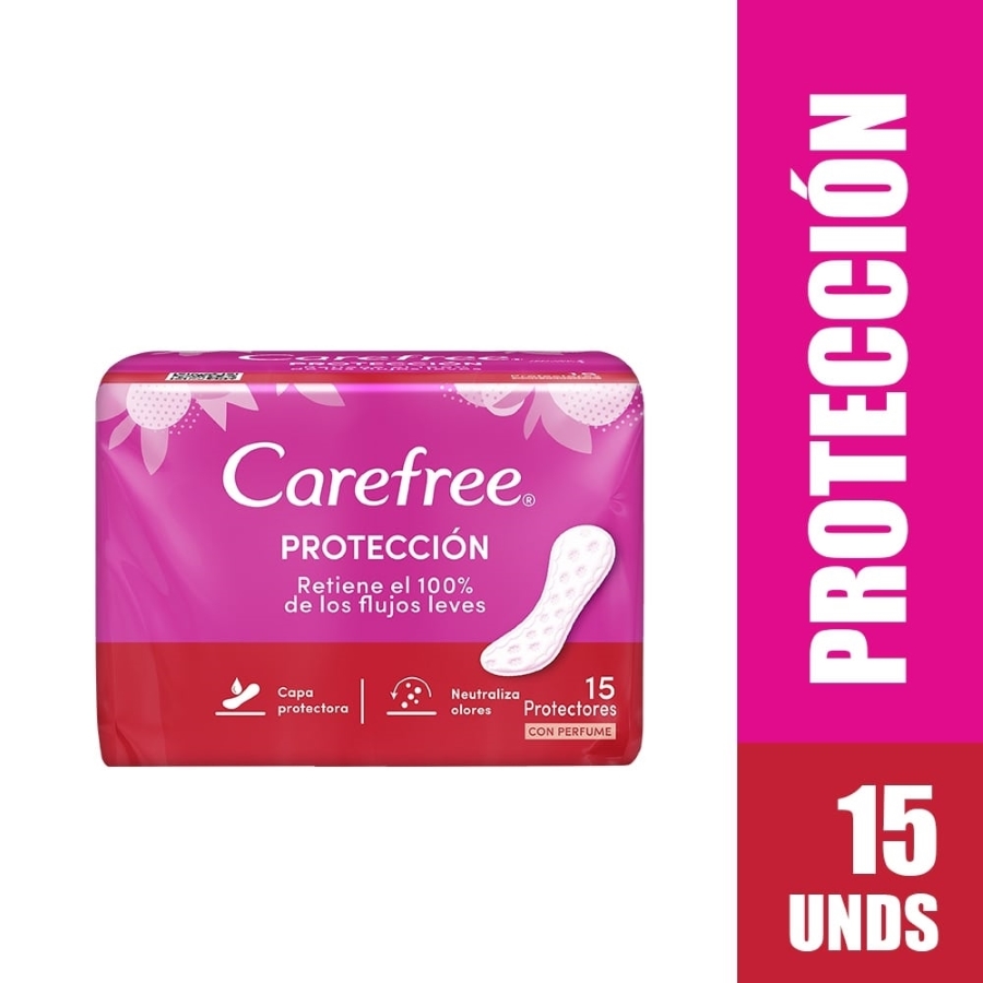  Protectores Diarios CAREFREE 15 U425212