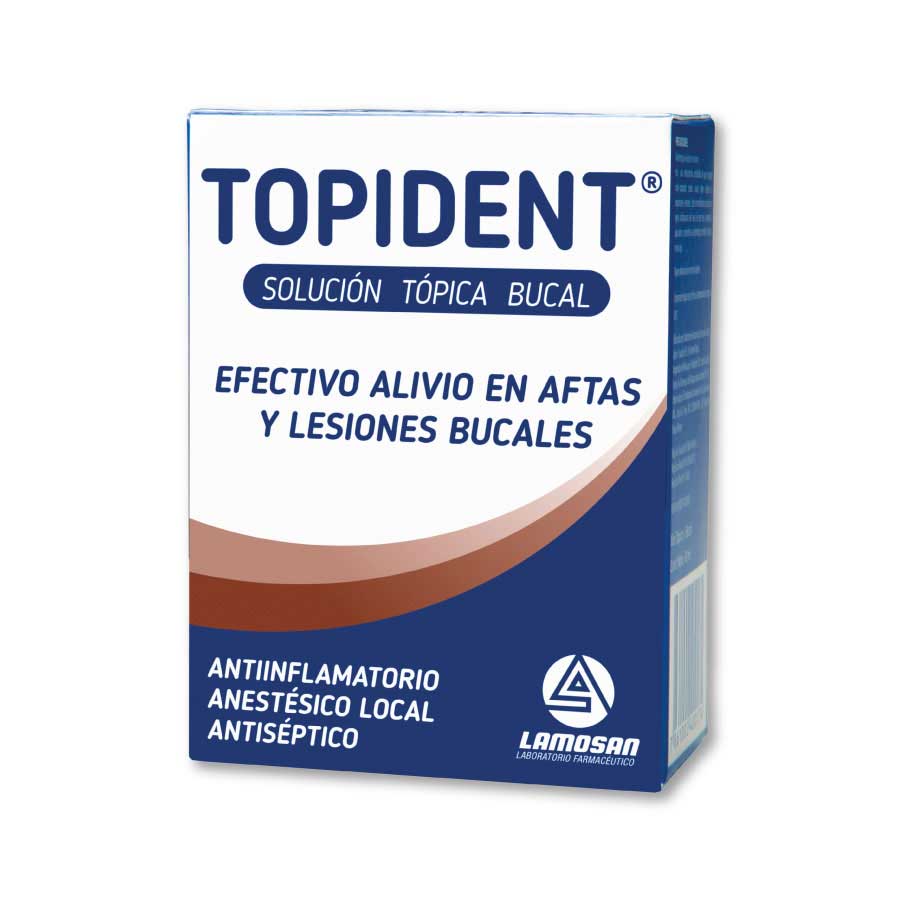  Analgésico Bucal TOPIDENT Solución Tópica 10 ml425284