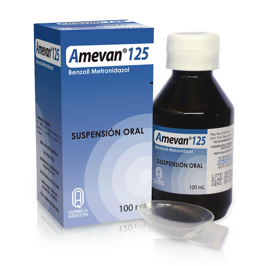 AMEVAN 125MG/5ML DYVENPRO FARMA COMERCIAL 3 Suspensión 425326