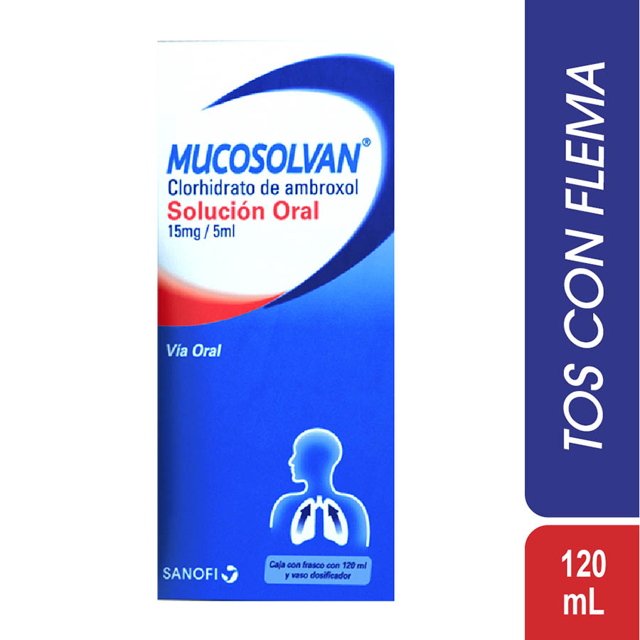  MUCOSOLVAN 15 mg Jarabe 120 ml425383