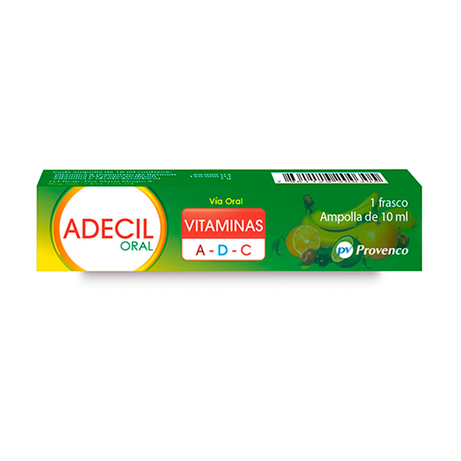 ADECIL 50.000UI PROVENCO Ampolla Bebible 425435