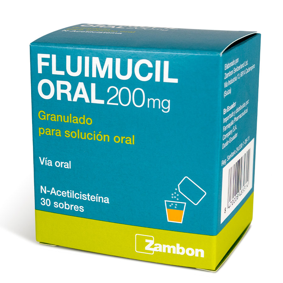  FLUIMUCIL 200 mg en Polvo x 30425436