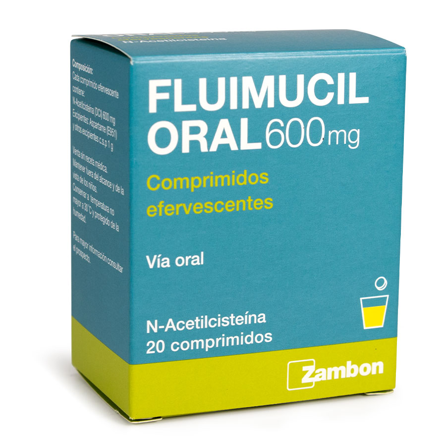  FLUIMUCIL 600 mg Tableta Efervescente x 20425437