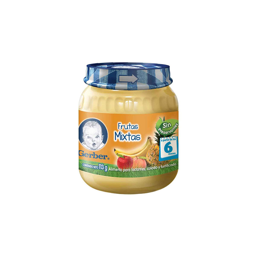  Compota Infantil GERBER Frutas 113 g425475