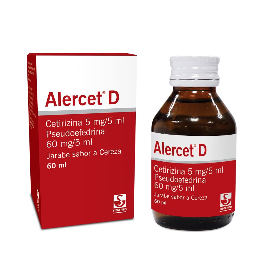 ALERCET 5/60MG LETERAGO - SIEGFRIED - SIEGFRIED Jarabe D425479