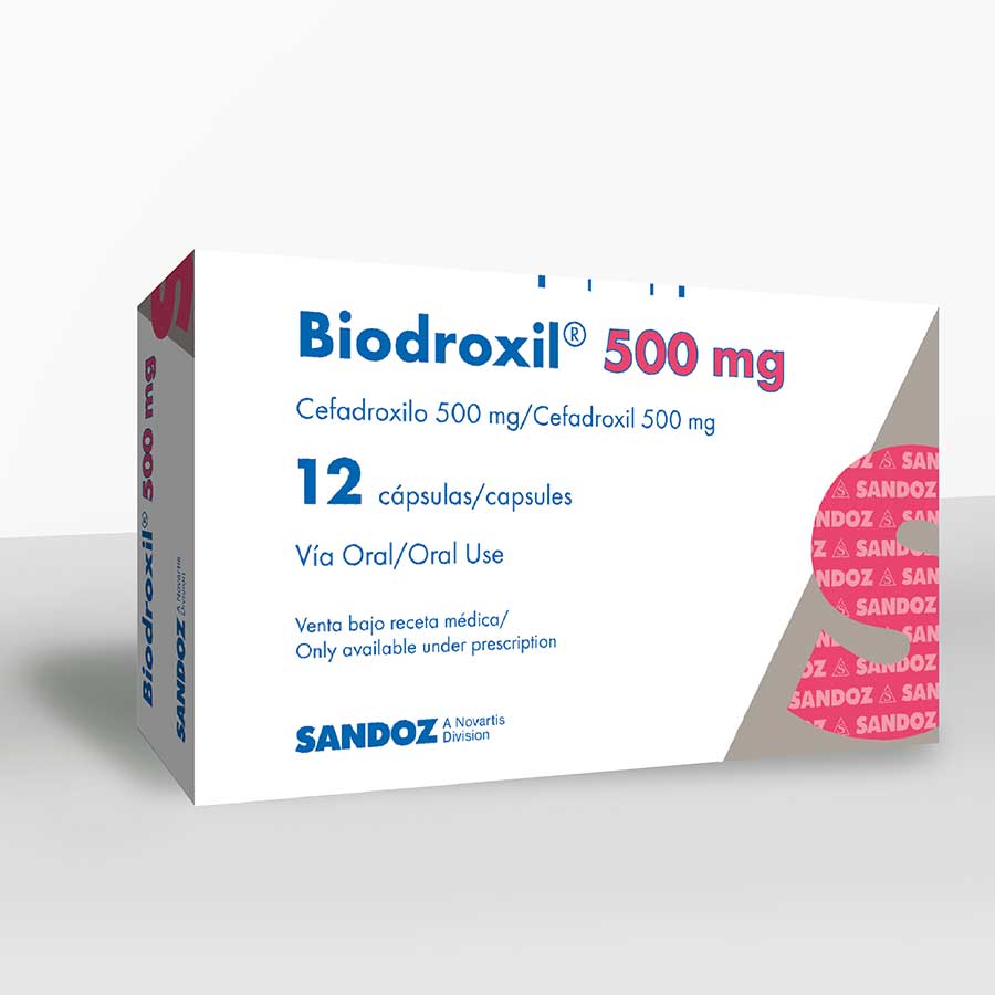 BIODROXIL 500MG ALIANZA SANDOZ Cápsulas 425482